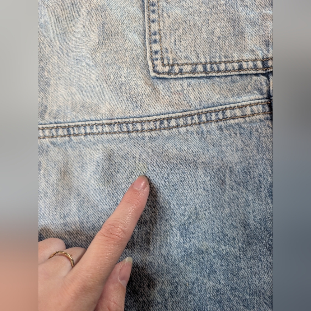 American Eagle Lightweight Denim Joggers Size 6 - Picture 6 of 10
